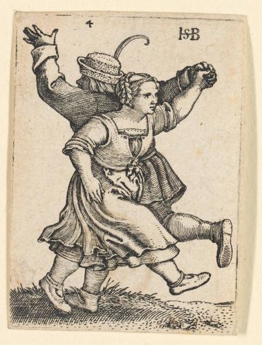 Schaubild 1: Abbildung des sog. "Karsthans", eines Bauern mit einem 'Karst', 1520